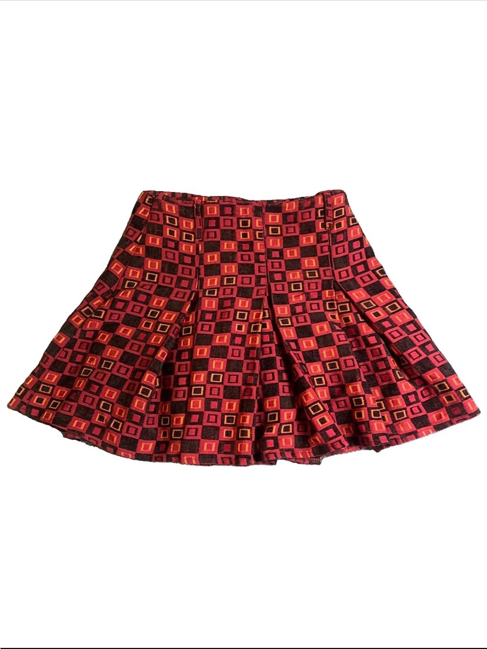 Vintage Mod Pleated Mini Skirt S Indie Sleaze Schoolgirl 60’s Mod Retro Y2K